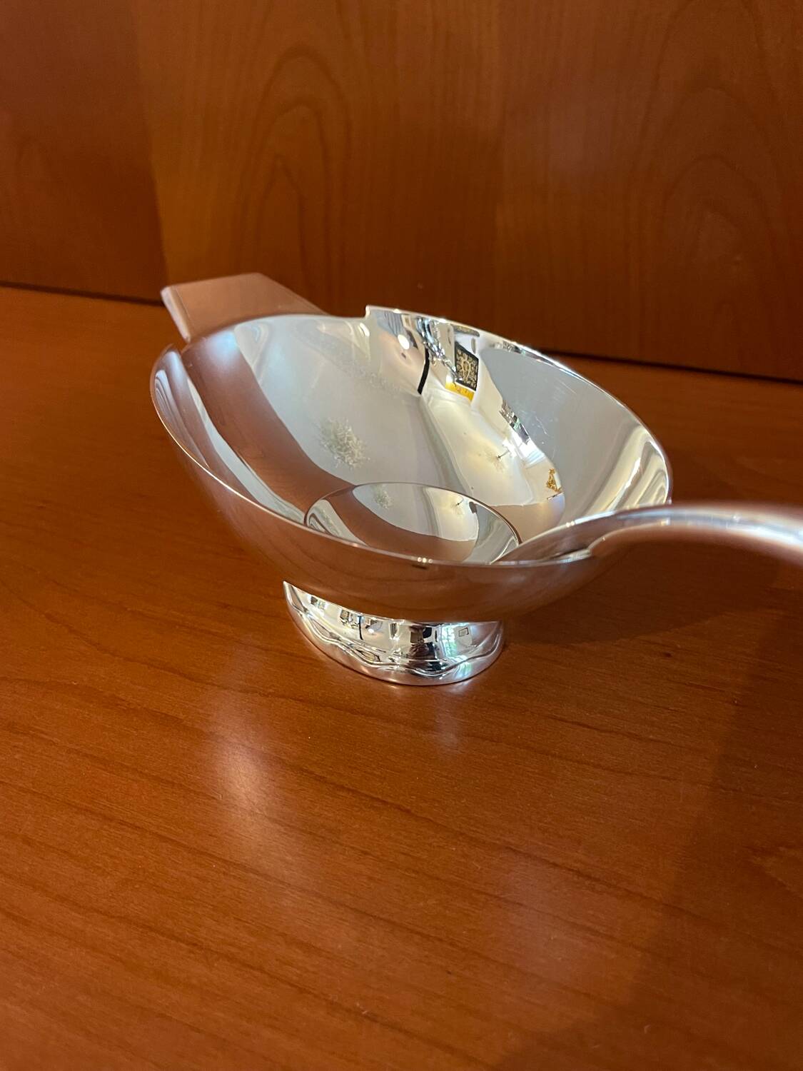 "Christofle, Gallia, 2 Swan Sauce Boats Christian Fjerdingstad