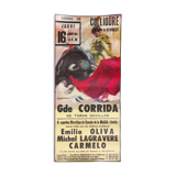 Collioure 1984 bullfight poster