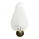 Rare original 1960s Italian Barovier & Toso Murano glass wall lamp