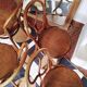 4 chaises Thonet modèle 20