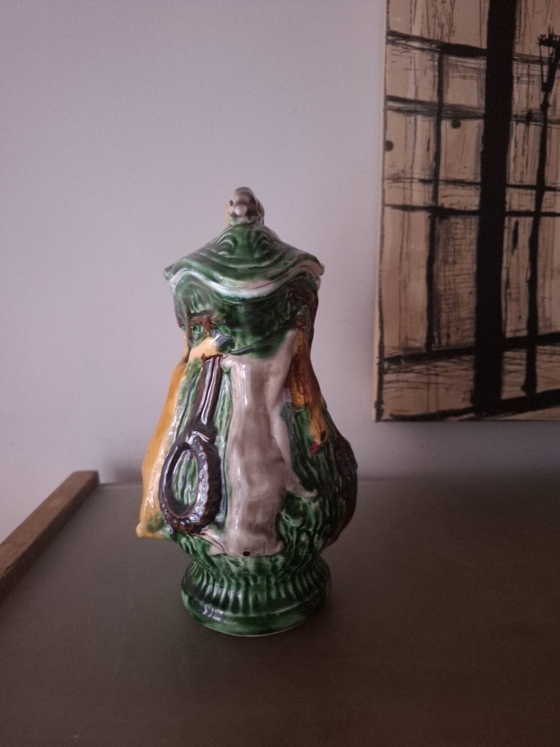 Caldas earthenware pitcher