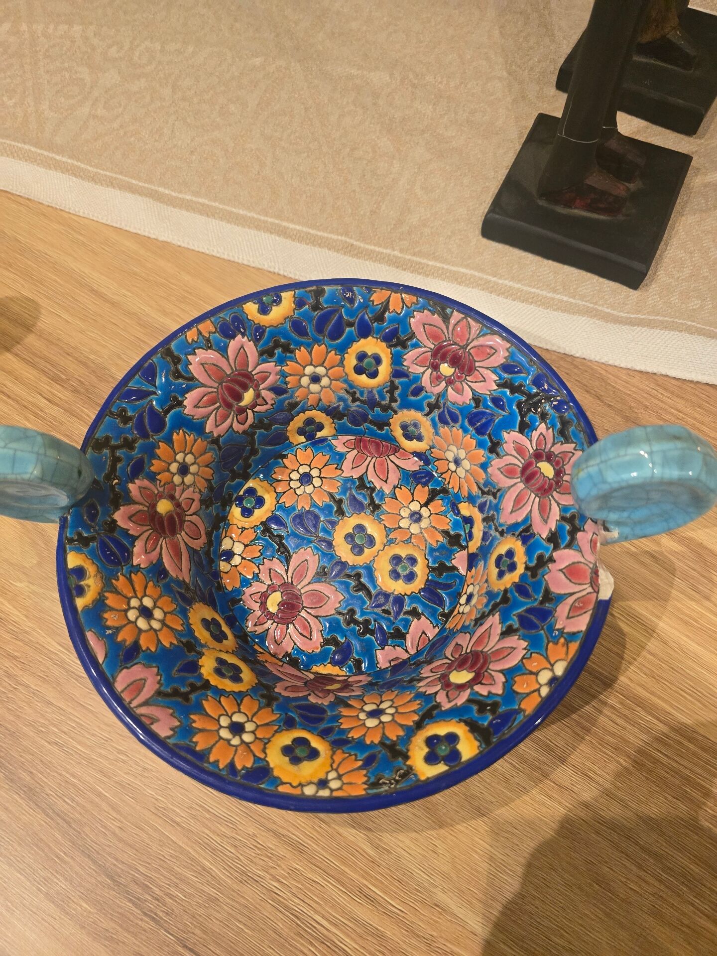 Enamel plate