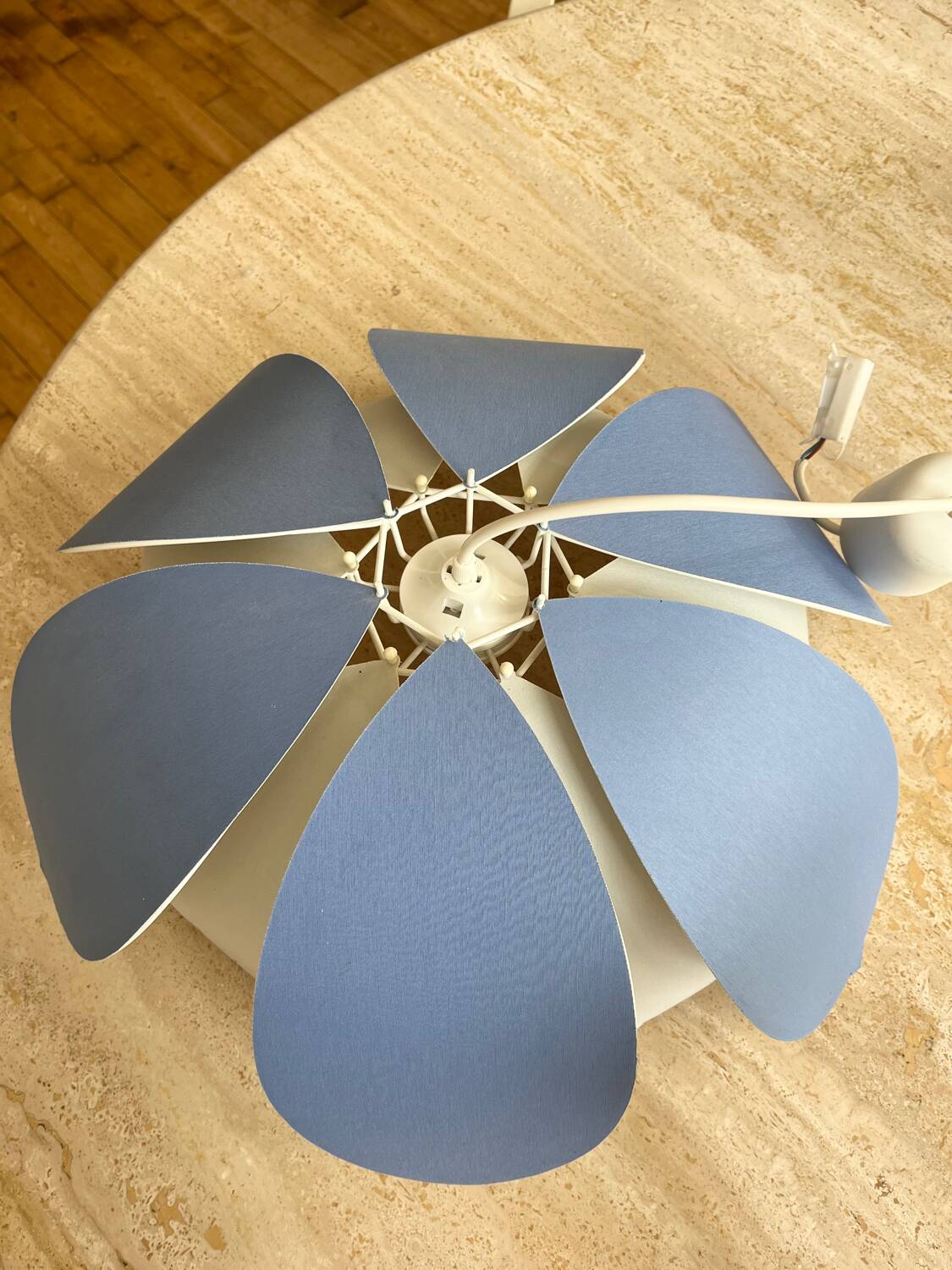 Vintage Lotus pendant light 70s