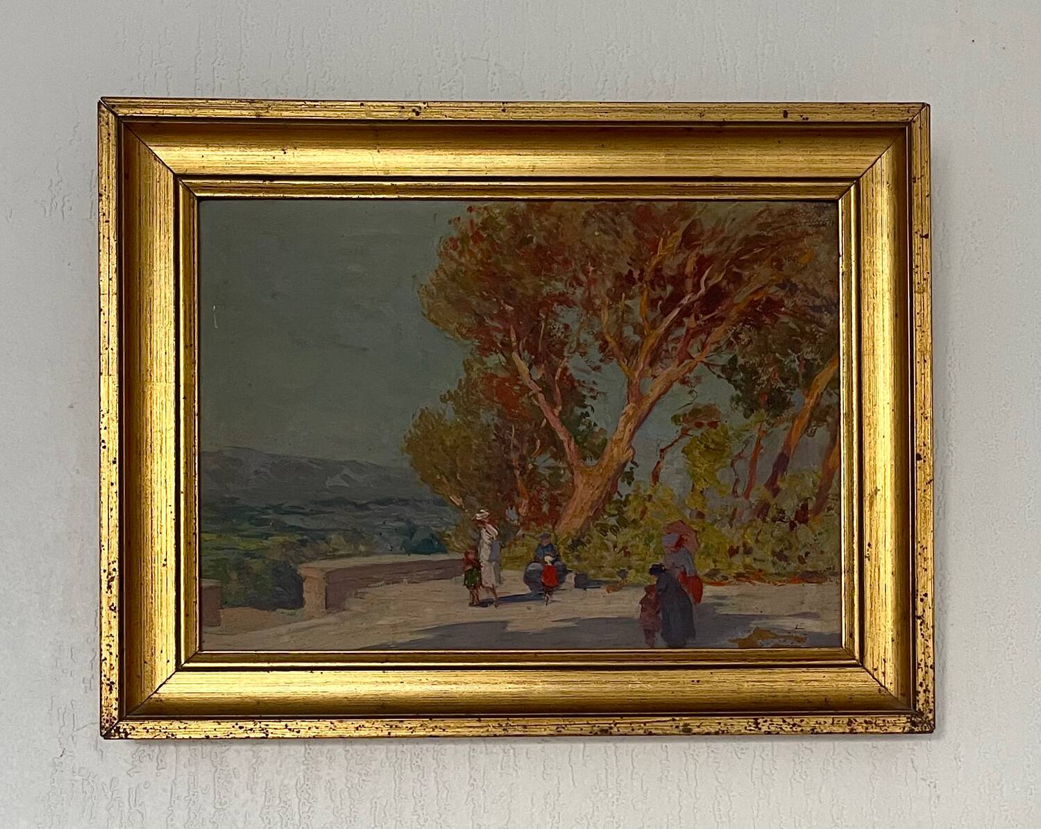 Oil painting by Hyacinthe Royet (1862-1926).