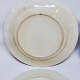 9 Antique Plates 19th Century Blue Willow Pattern Chinese Blue Decor