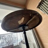 Antique round bistro table
