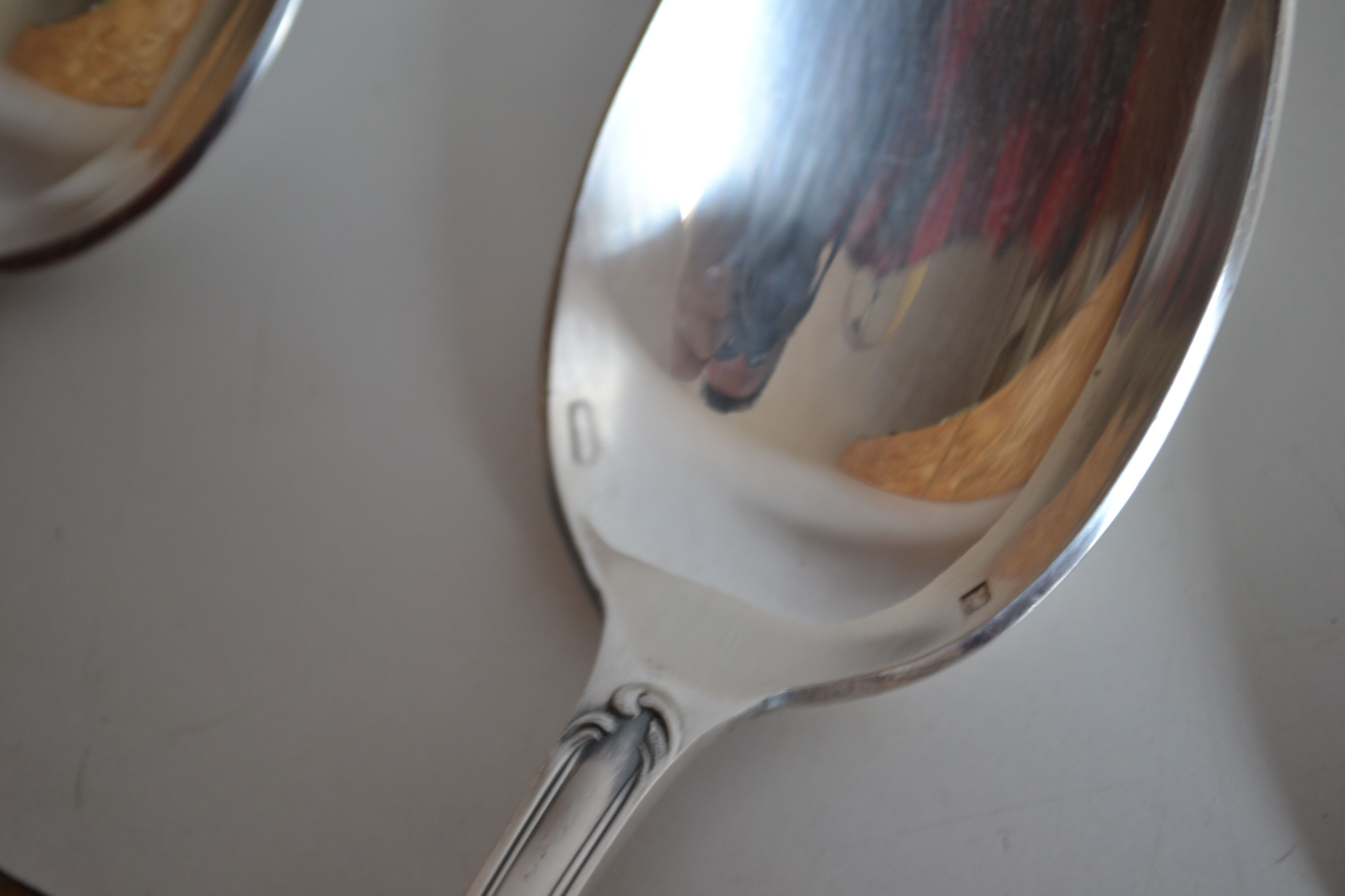 12 tablespoons metal argente orfevre frionnet francois