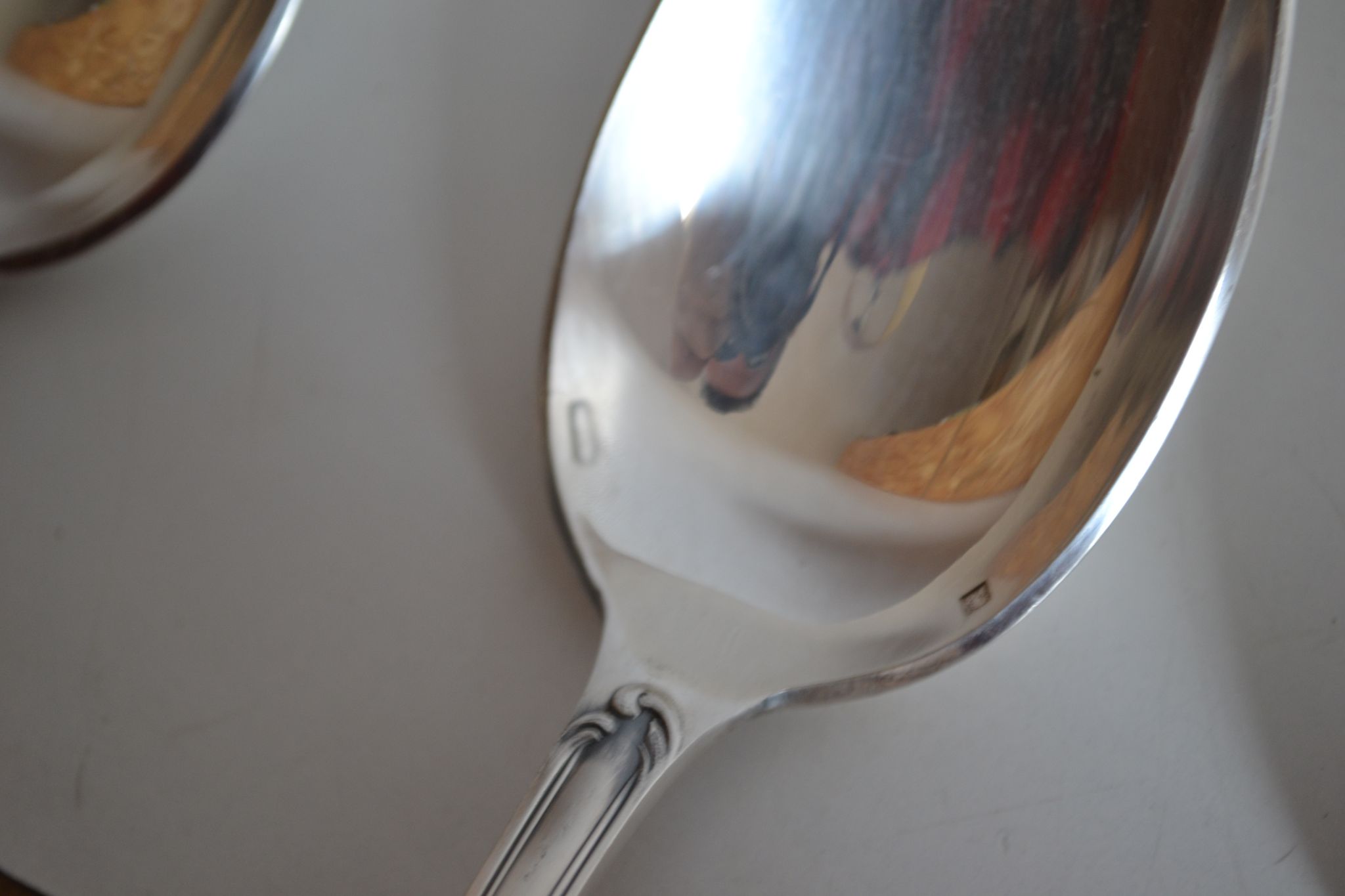 12 tablespoons metal argente orfevre frionnet francois
