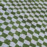 Tapis berbère bohemian en laine fait main 150 X 100 CM