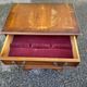 2 English wooden chests of drawers with 4 drawers