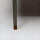 Dutch modernist coffee table with a square base and teak top, 1950s.