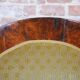 Empire Upholstered and Inlaid Walnut Living Room Set, Austria, 1810s, Set of 3