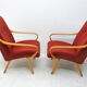 Paire de fauteuils par Jaroslav Šmídek, années 1960