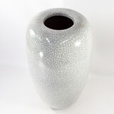 Ceramic floor vase cracked by Karlsruhe Germany, 1950s