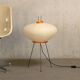 Isamu Noguchi Modèle 9A Akari Light Sculpture fabriquée à la main par Ozeki, Japon