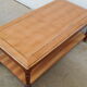 Coffee table, double tray
