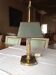 Lampe bouillotte ancienne en bronze, début 20 ème