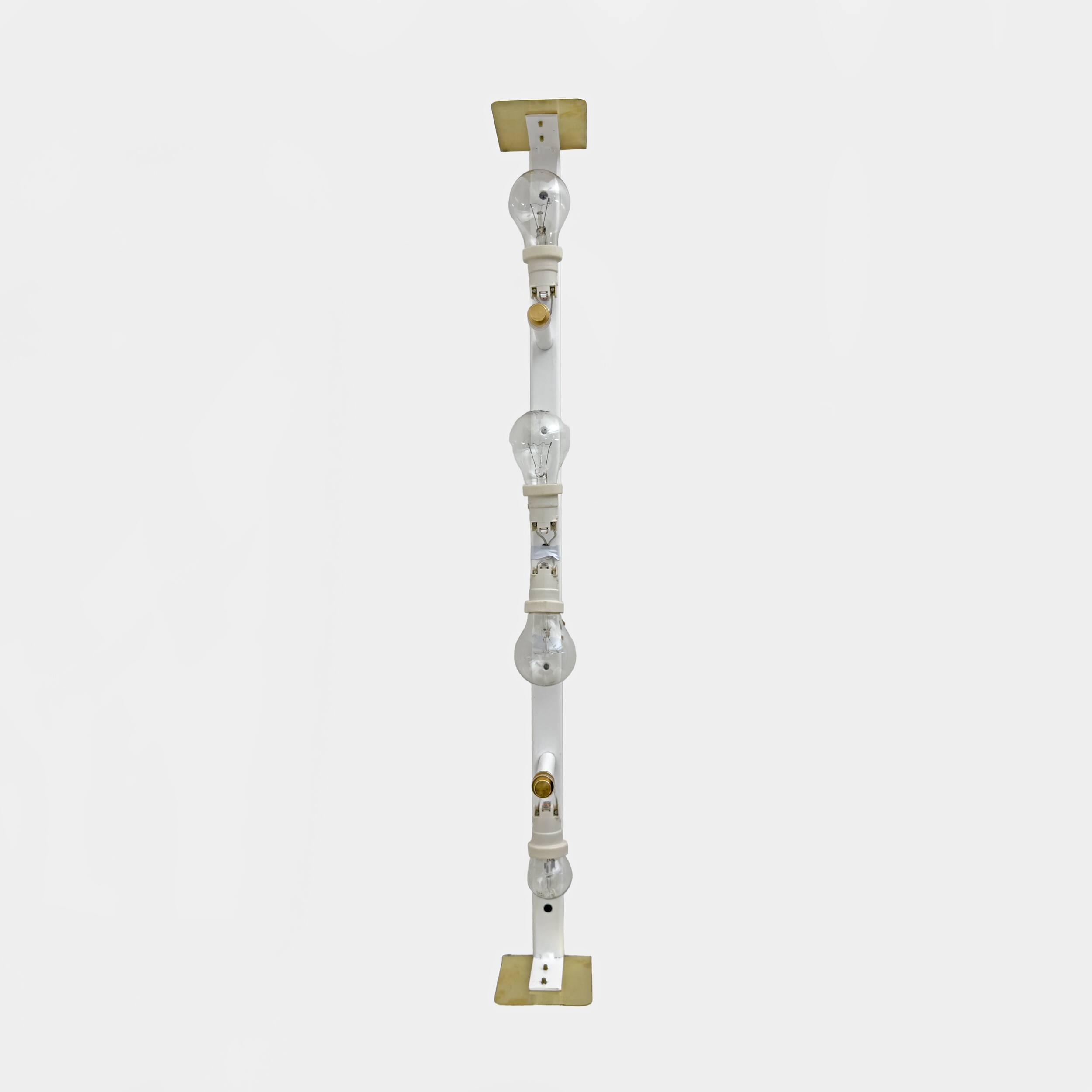 Pair of Art Decò Style Brass and Textured Murano Glass Sconces
