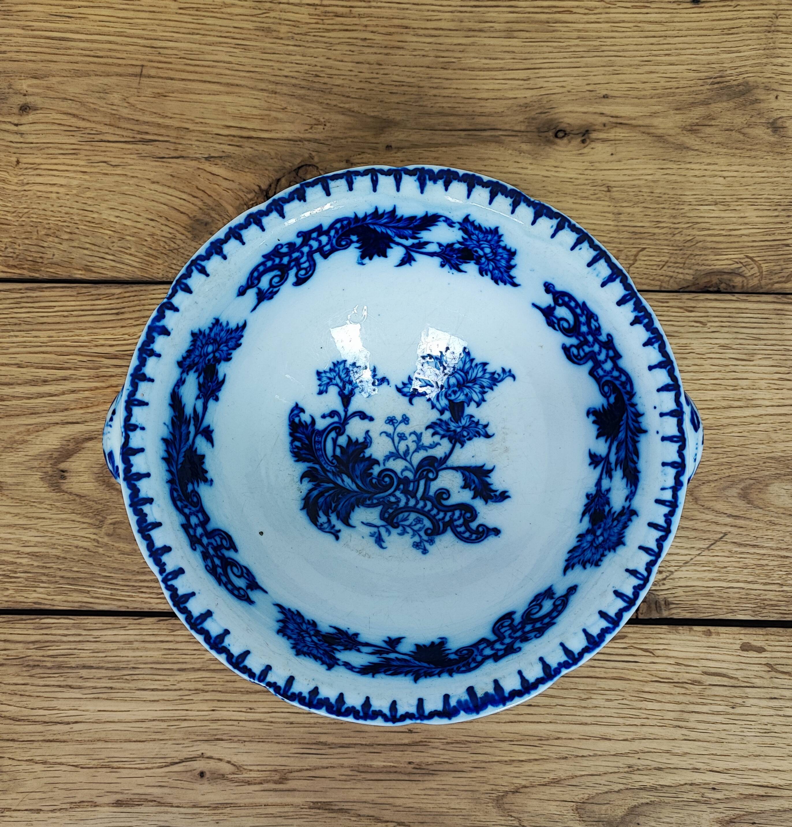 Iron earth compote bowl
