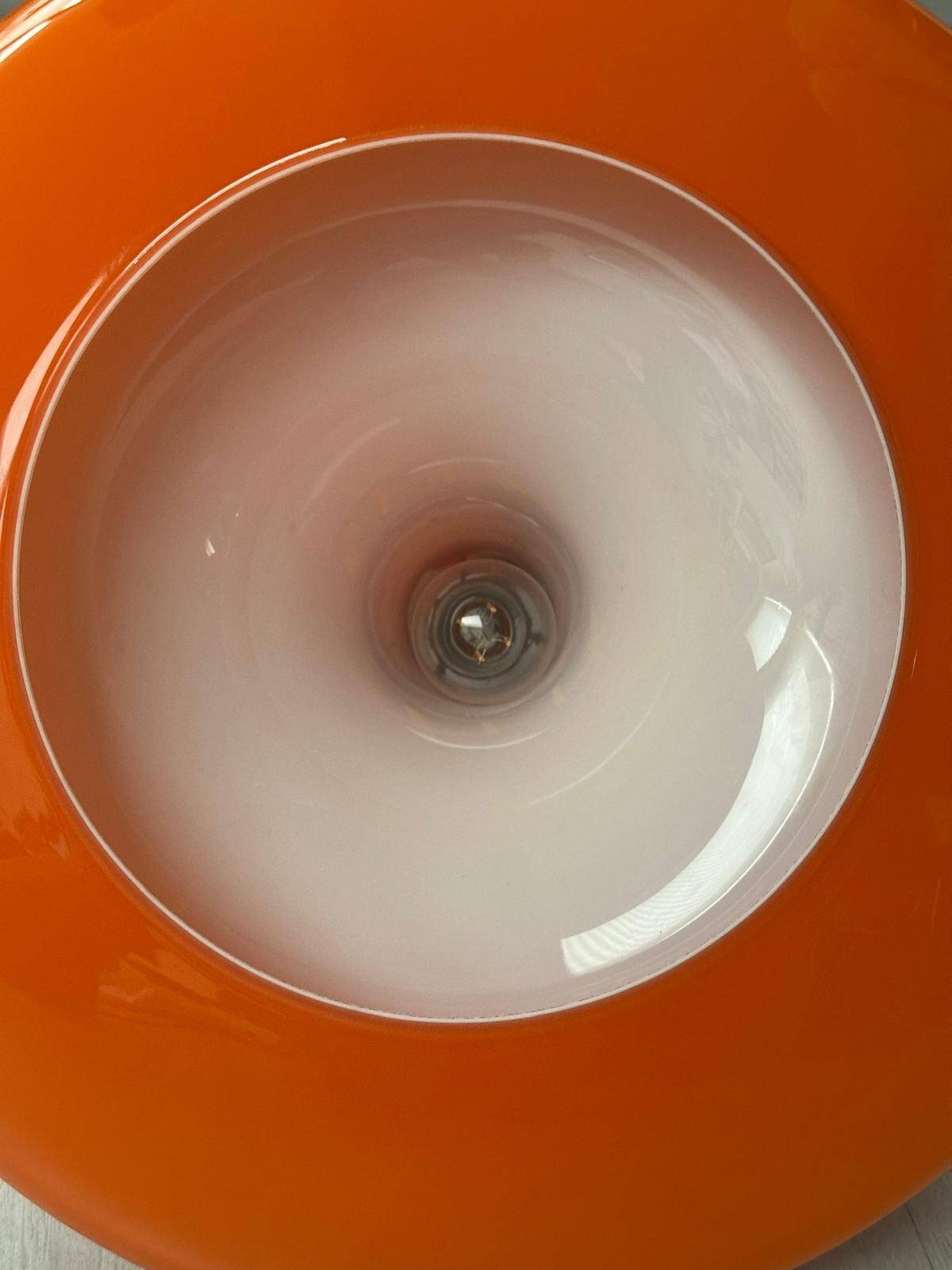 Suspension "Tulip" orange Peill & Putzler, Germany 1960-70