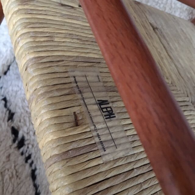 Bullhorn" chair by Starck for AlephTessa Nature Driade, 1986