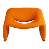 Groovy Orange Chair F598 by Pierre Paulin for Artifort