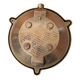 Lampada a Paratia Nautica Vintage in Ottone Massiccio – Stile Industriale A