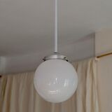 Hanging globe opaline 20s