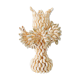 Shell candle holder