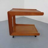 Danish Teak Serving Cart, 1960s