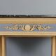 Console ancienne de style néoclassique en bois sculpté, XIXe siècle