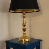 Brass table lamp