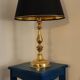 Brass table lamp