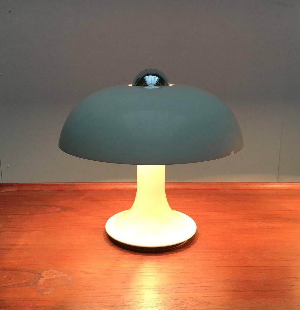 Mid-century German mushroom table lamp from the Space Age, by Kontakt-Werkstätten / Staff, 1960s, set of 2.