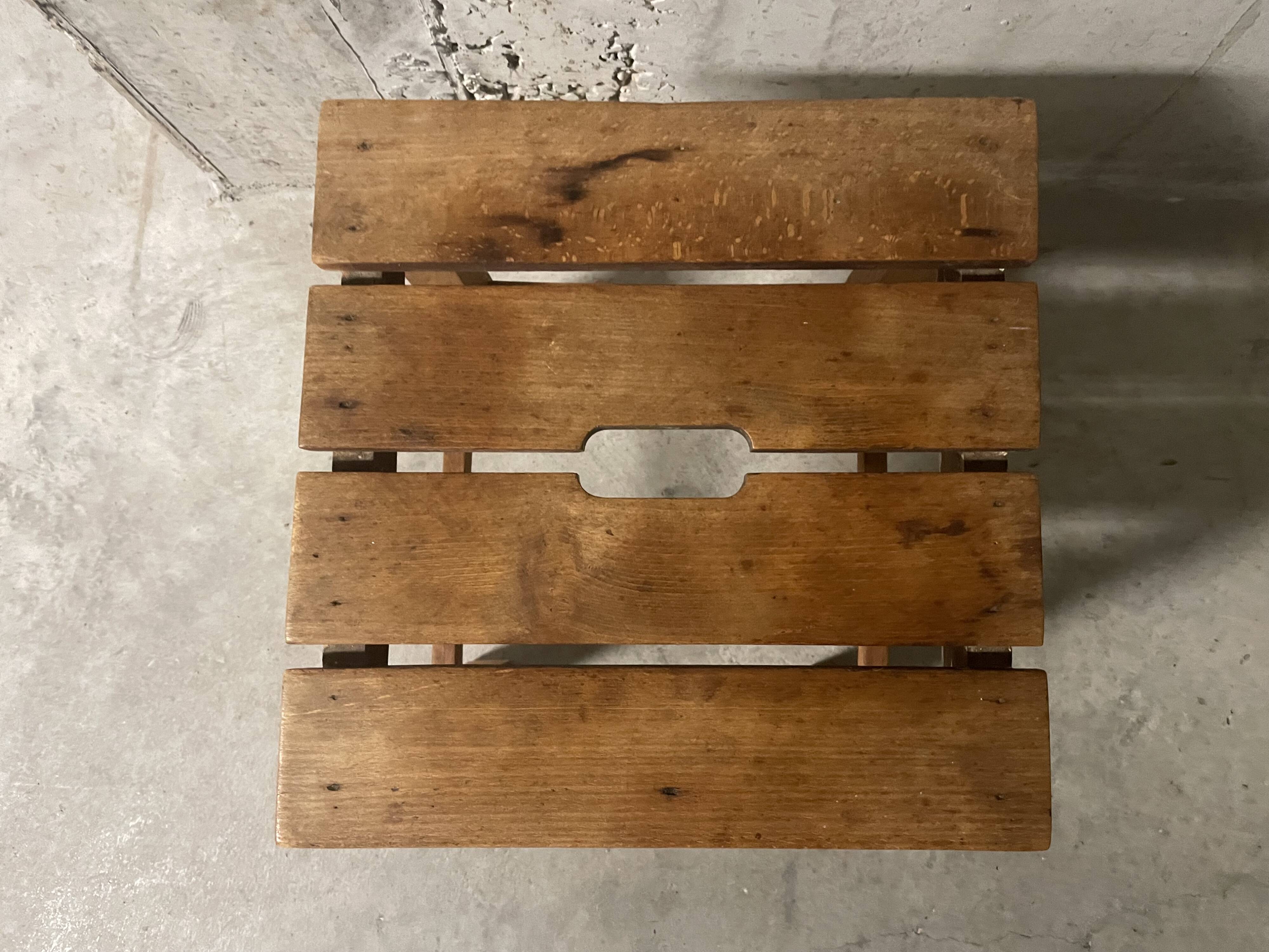 Wooden stool