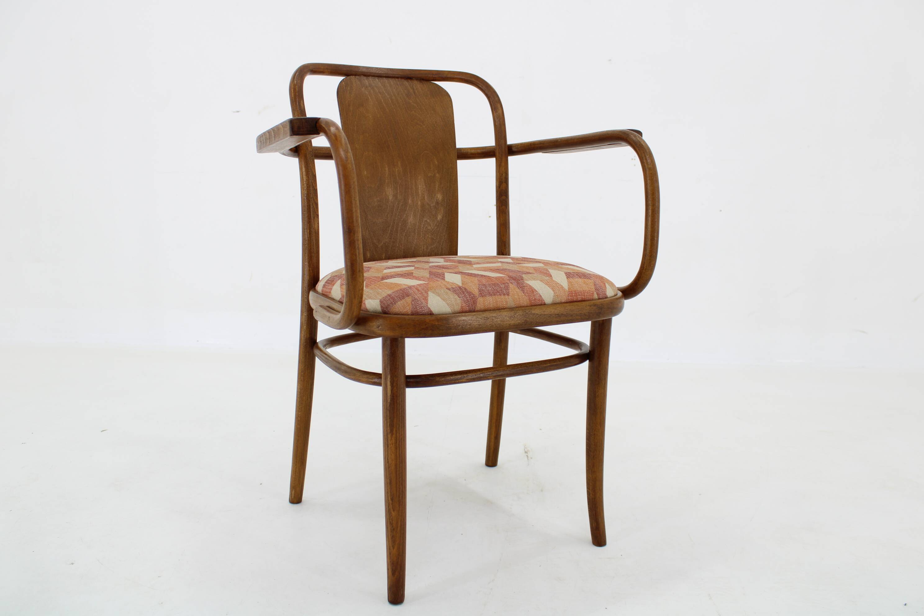 1960s Desk or Side Bentwood Chair by Ton, Czechoslovakia