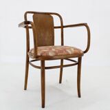 1960s Desk or Side Bentwood Chair by Ton, Czechoslovakia