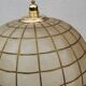 Suspension nacre et laiton 1960