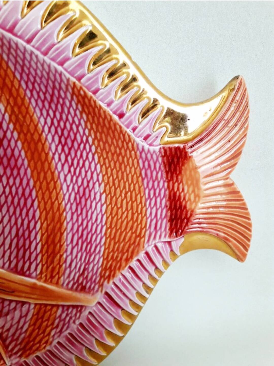 Vintage fish dessert service