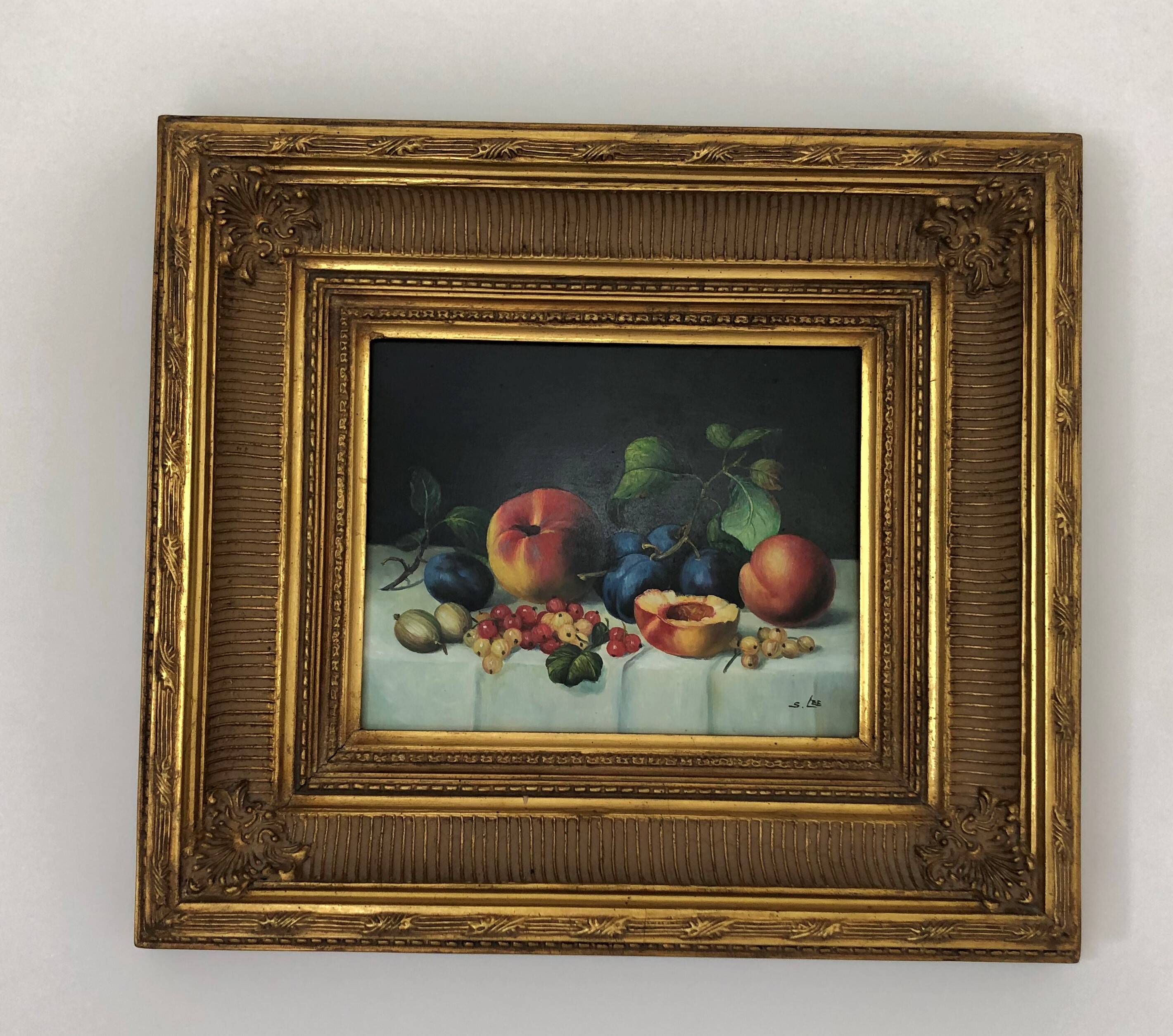 Old painting still lifes