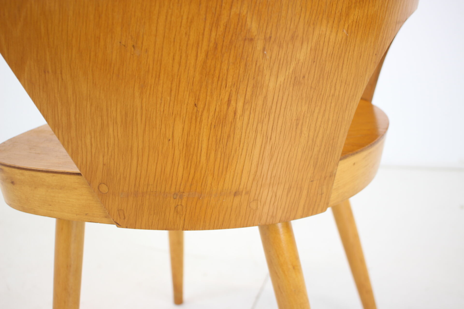 Oswald Haerdtl Beech Chair, Czechoslovakia, 1959