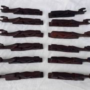 12 wooden knife rests