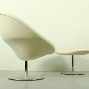 Iconic Pierre Paulin "Globe" Chair & Ottoman for Artifort