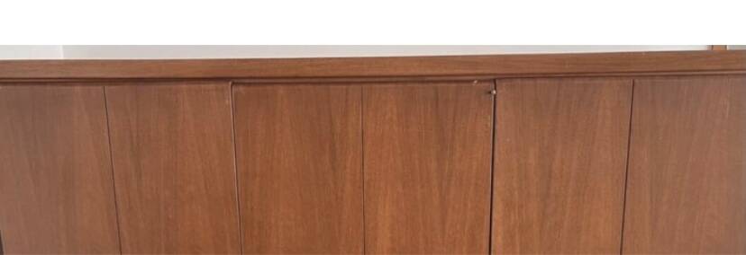 Vintage Scandinavian teak wardrobe