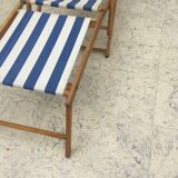 Vintage transat with foot rest