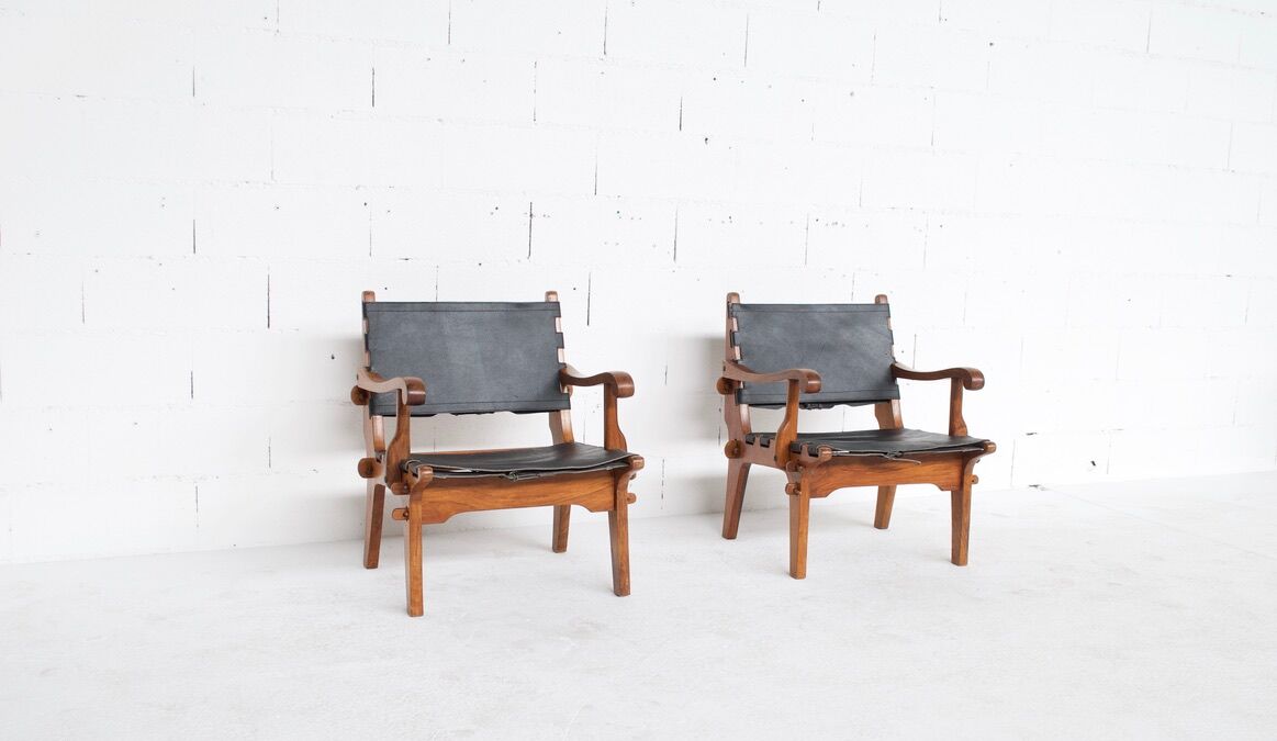 Pair of armchairs by Angel Pazmino circa 1960
