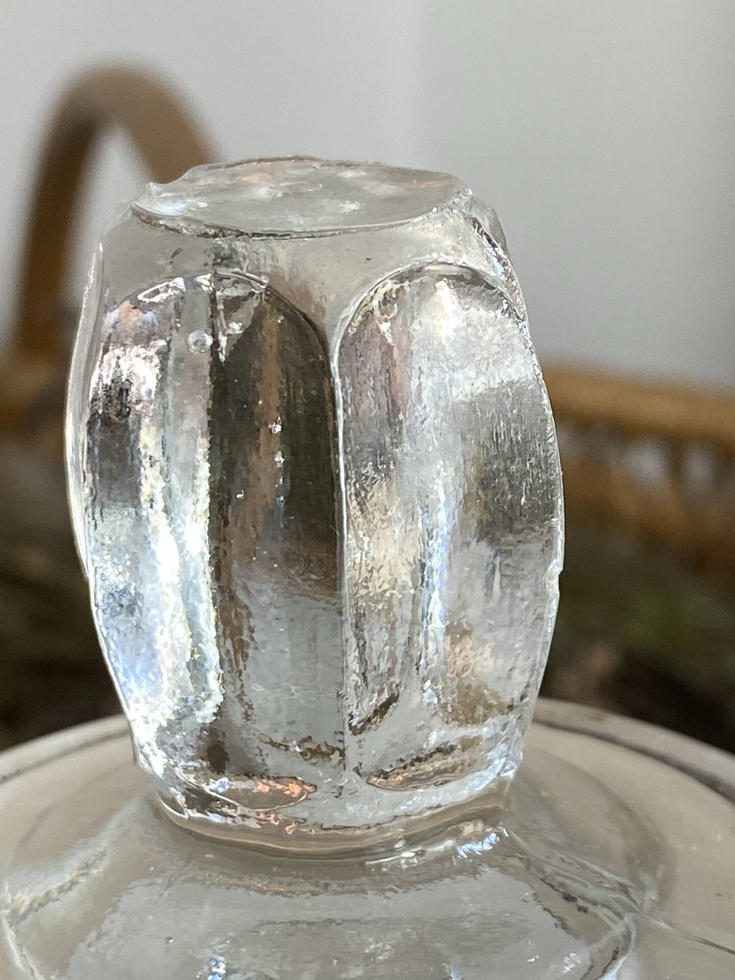 Bouteilles  en verre soufflé