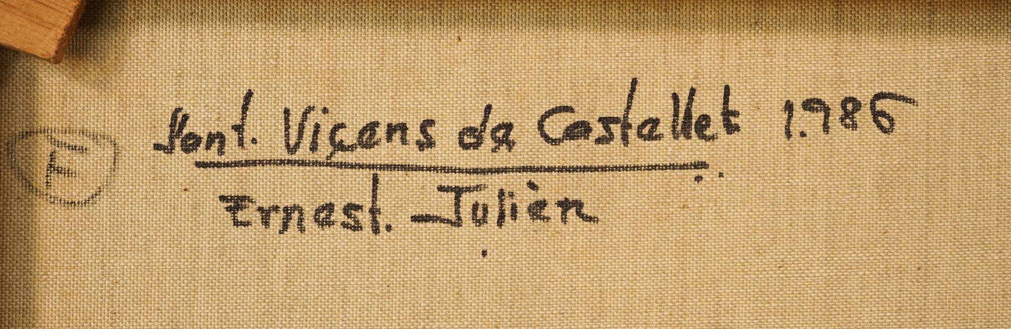 Ernest Julien Malla - Fauve Post Impressionist Influenced Landscape