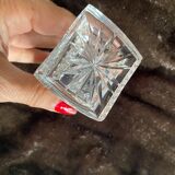 Vintage crystal table alarm clock