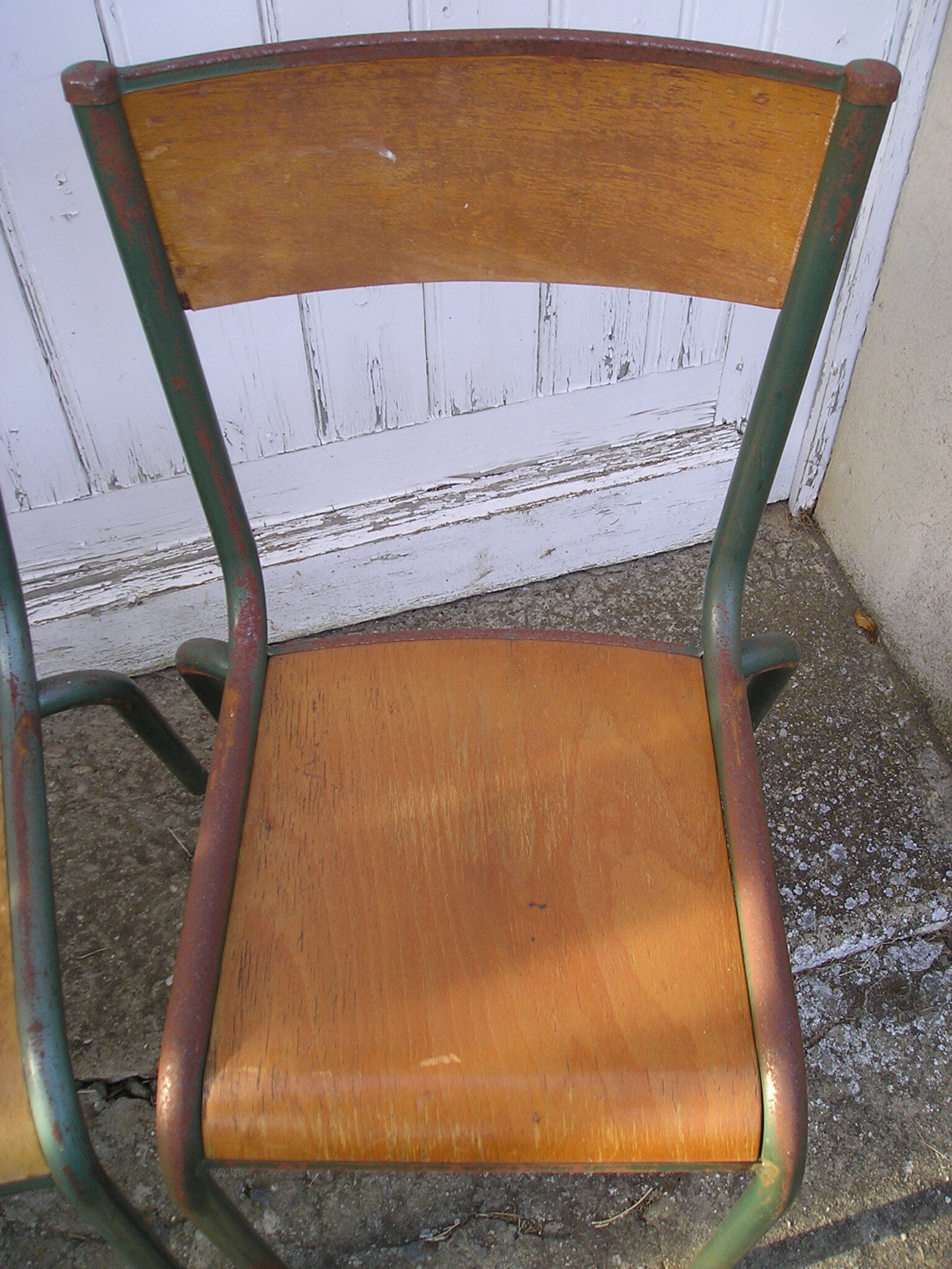 Set of 6 Mullca school chairs